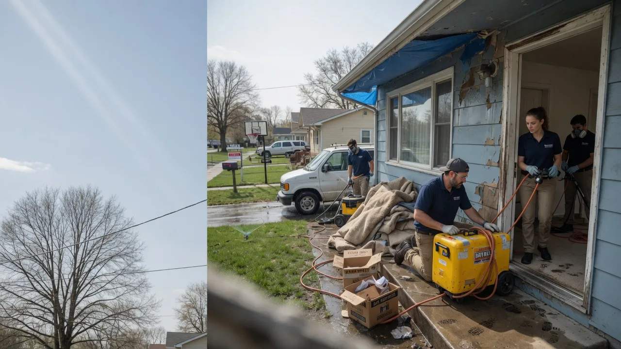 Basement Flood Cleanup in Spring Grove, IL near me